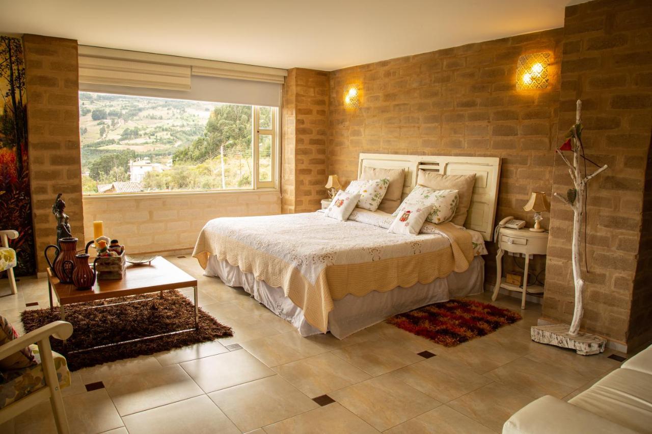 Bella Tierra Hotel Boutique Tibasosa Eksteriør billede
