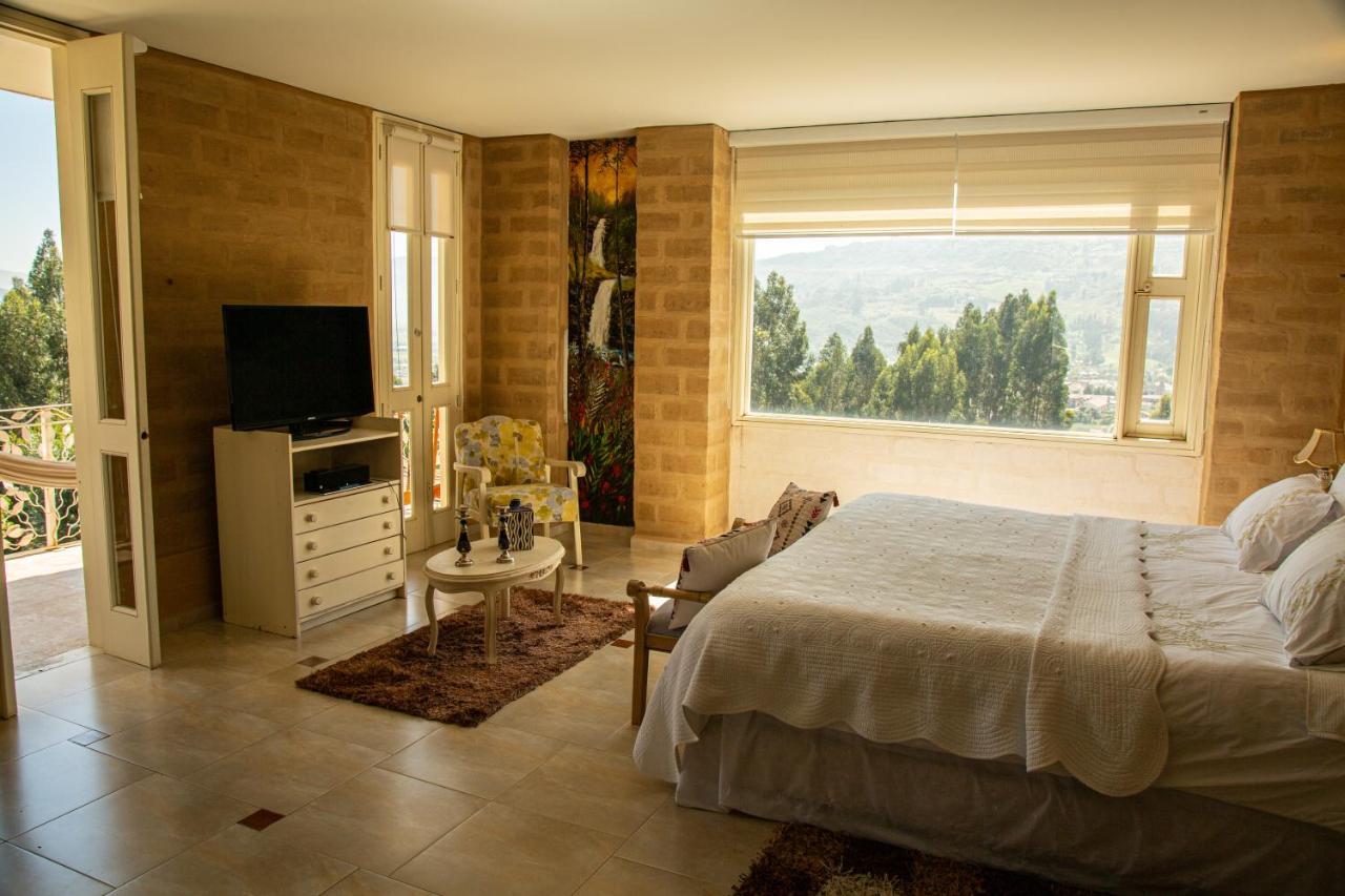 Bella Tierra Hotel Boutique Tibasosa Eksteriør billede