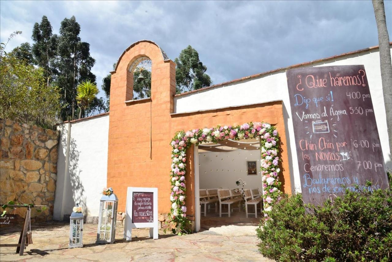 Bella Tierra Hotel Boutique Tibasosa Eksteriør billede